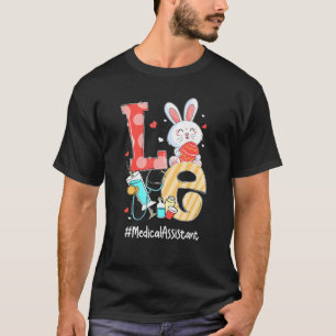 Camiseta Love Medical Assistant - Escritório de Ovos de Coe