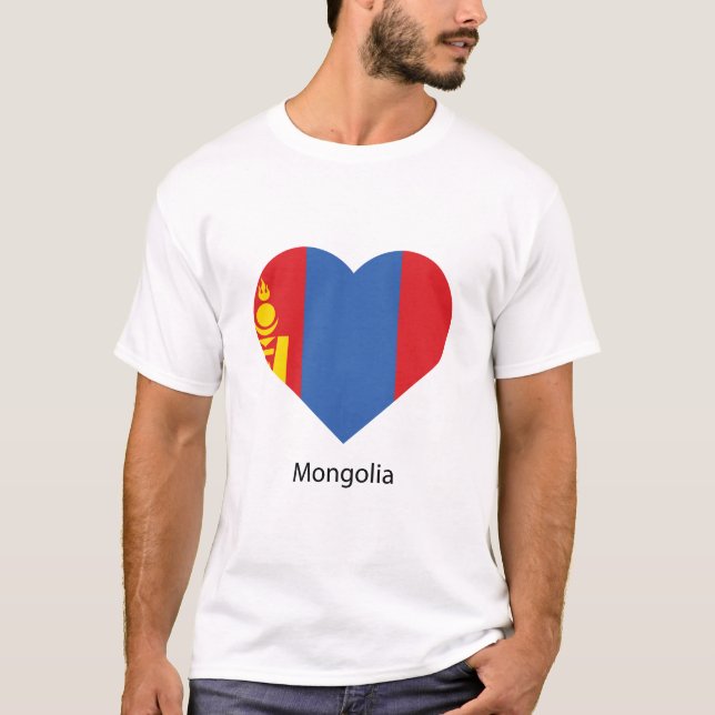 Camiseta Love Mongólia (Frente)