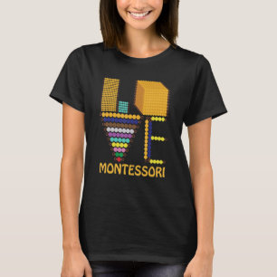 Camiseta Love Montessori Teacher Education Back To School K