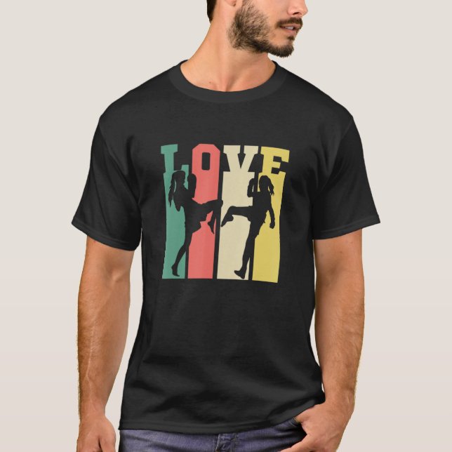 Camiseta Love Muay Thai Boxing MMA (Frente)