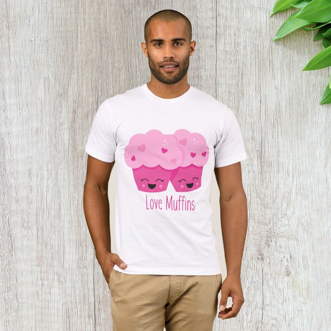 Camiseta Love Muffins (Criador carregado)