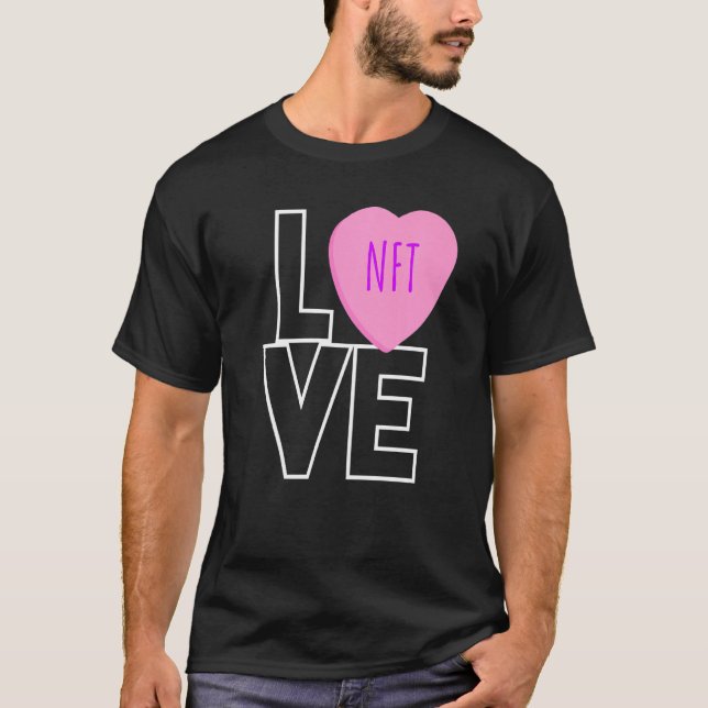 Camiseta Love Nft Funny Valentineu2019s Day Solteiros Aware (Frente)