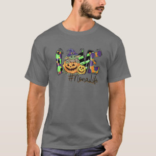 Camiseta Love Nona Life Pumpkin Halloween