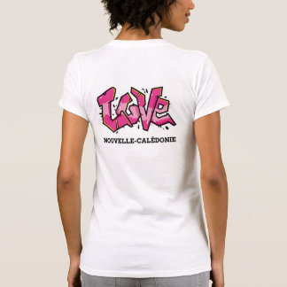 Camiseta Love Nouvelle-Calédonie