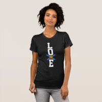 Love Nova Scotia orgulhosa de N.S. flag T shirt