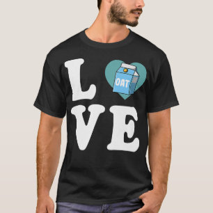 Camiseta LOVE Oat Lover Plant Based Vegan Chef