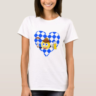 Camiseta love oktoberfest emoji