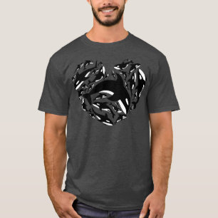 Camiseta Love Orcas Killer Whale