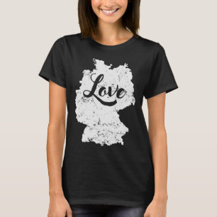 Camiseta Love Outline of Germany