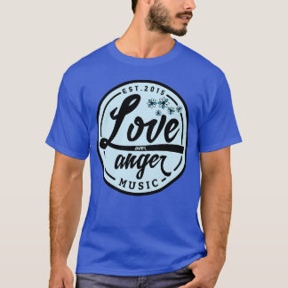 Camiseta Love Over Anger Music