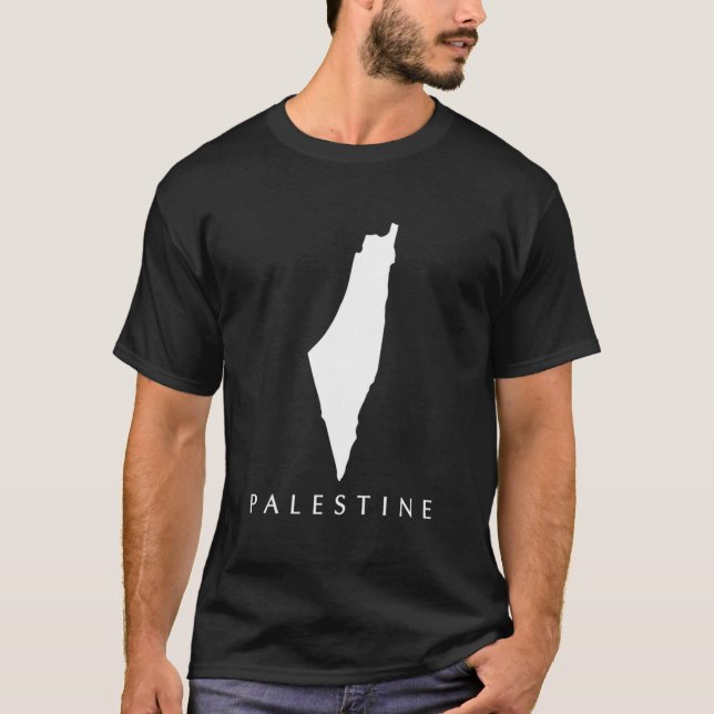 Camiseta Love Palestine Map (Frente)