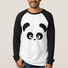 Camiseta Love Panda® Men's Raglan Roupa