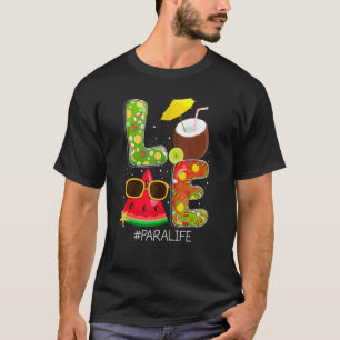 Camiseta Love Para Life Off Duty Summer Vibes Beach Sunset