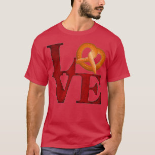 Camiseta Love Park Philly Pretzel Vintage