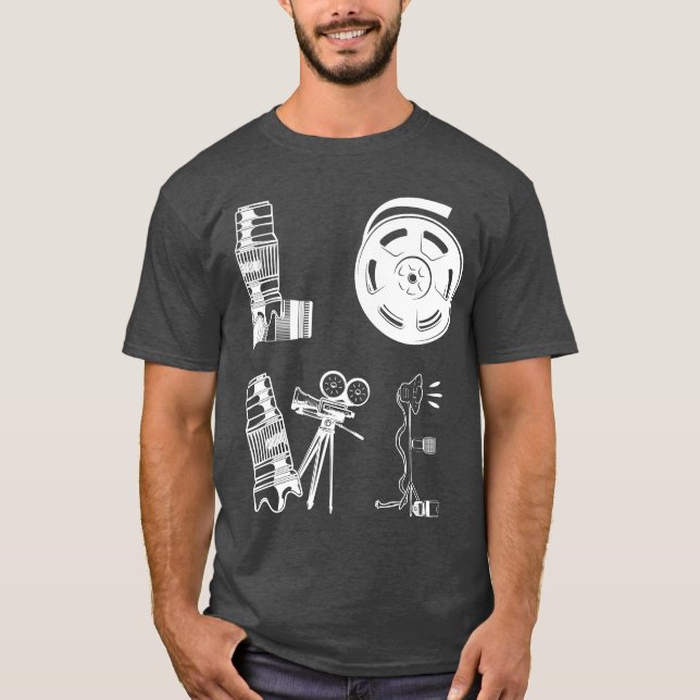 Camiseta LOVE Photography LOVE Photography Camera Photograp (Frente)