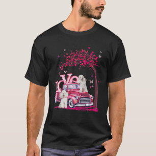 Camiseta LOVE Pickup Namorados Adorable Casal Poodel