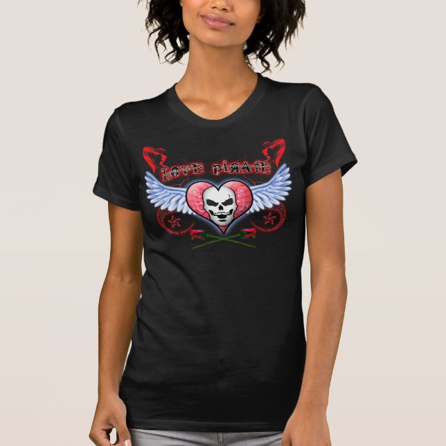 Camiseta Love Pirate '09 (Damies) T-Shirt (Frente)