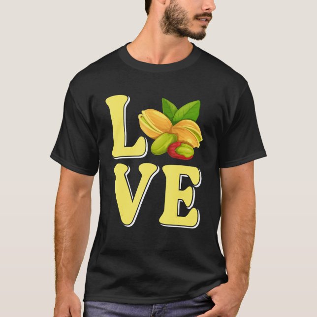 Camiseta Love Pistachio Nut (Frente)