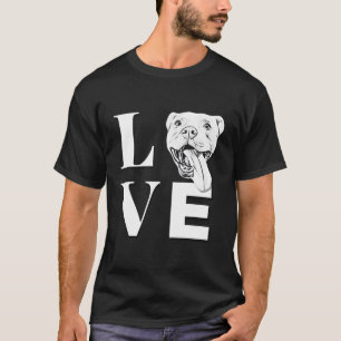 Camiseta Love Pit Bulls Er Pitbull