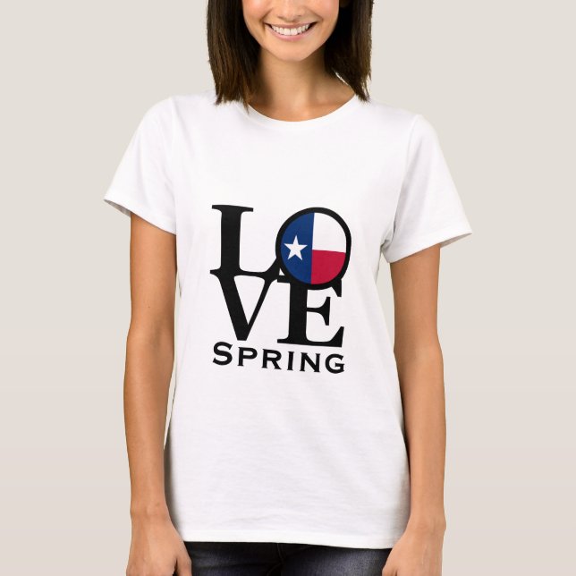 Camiseta LOVE Primavera Texas (Frente)