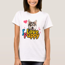 Love Puppy - Adorável Design do Cachorro