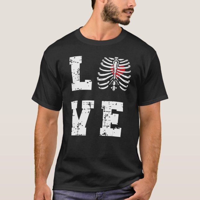 Camiseta Love Radiology Tech Rad Technologist Rad Tech 1 (Frente)
