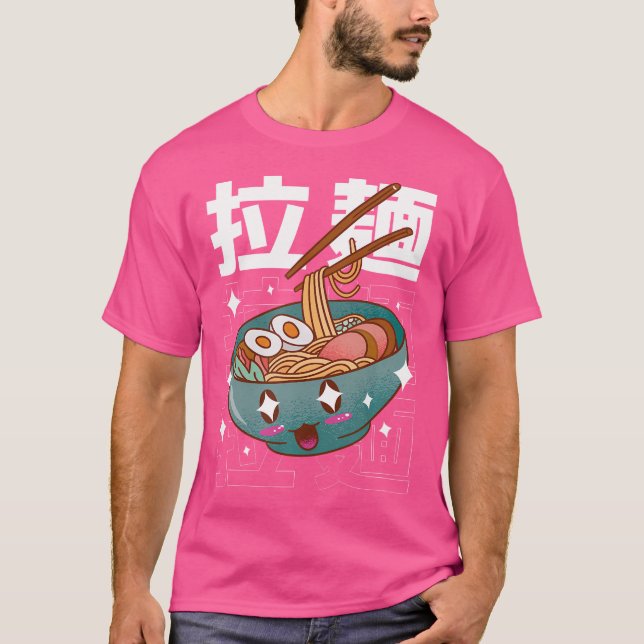 Camiseta Love Ramen Anime Noodles Kawaii Japão Ske (Frente)