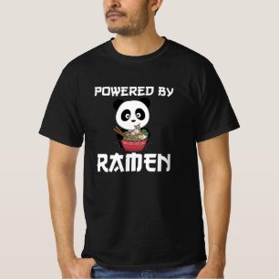 Camiseta Love Ramen Cute Panda Kawaii Pandas