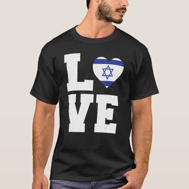 Camiseta Love Retro Israel (Frente)