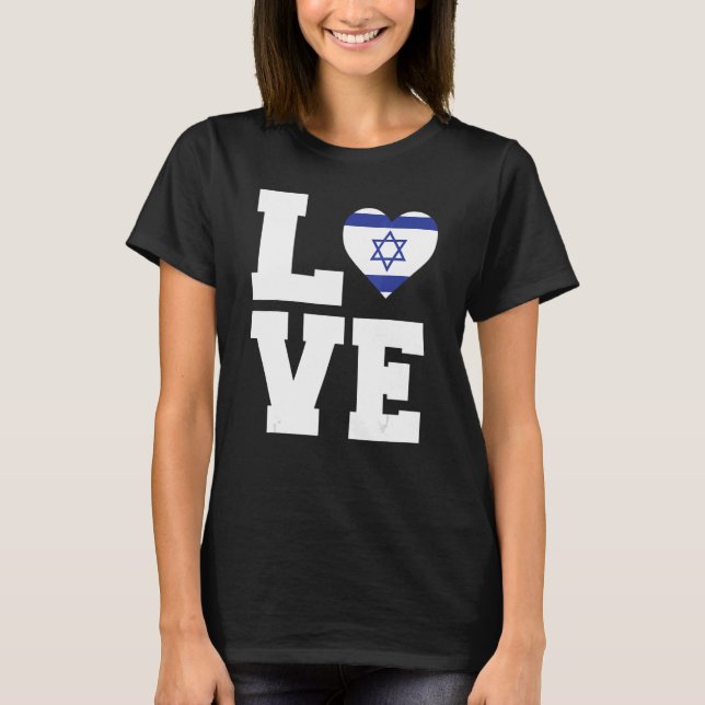 Camiseta Love Retro Israel (Frente)