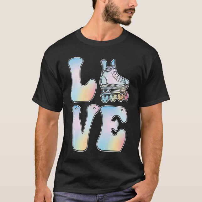 Camiseta Love Rollerblading (Frente)