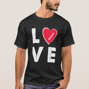 Camiseta Love Rugger Futebol Rugby Jogador Americano Fa