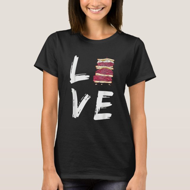 Camiseta Love Sandwich  National Sandwich Day Food (Frente)