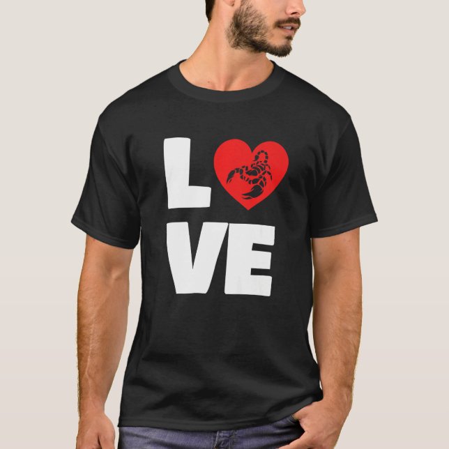 Camiseta Love Scorpion Scorpion Venom   (Frente)