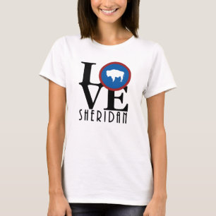 Camiseta LOVE Sheridan Wyoming