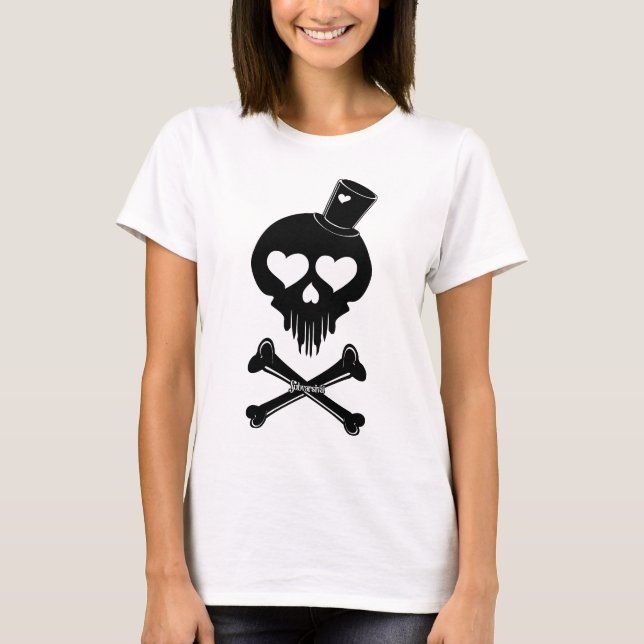 Camiseta Love-Skull-003 (Frente)