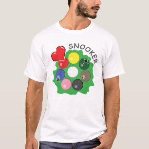 Camiseta Love Snooker