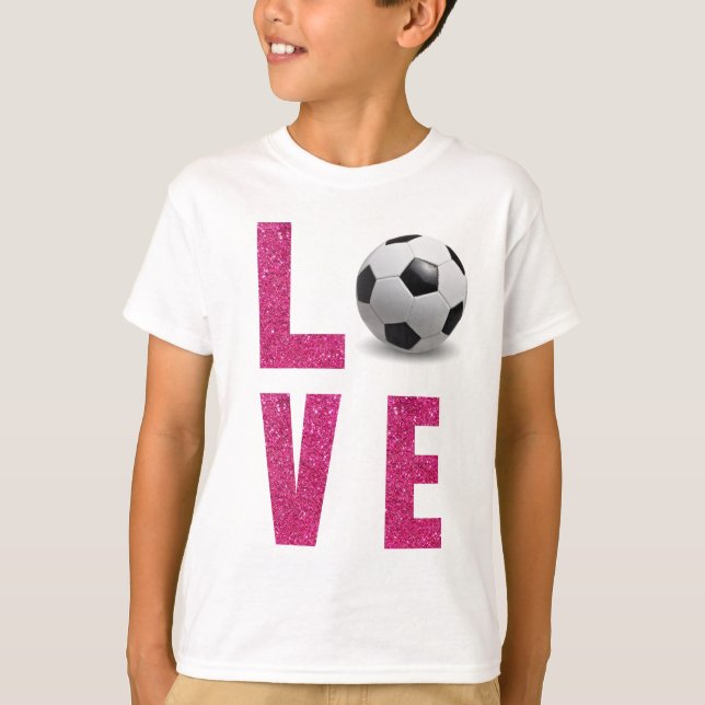 Camiseta Love Soccer (Frente)