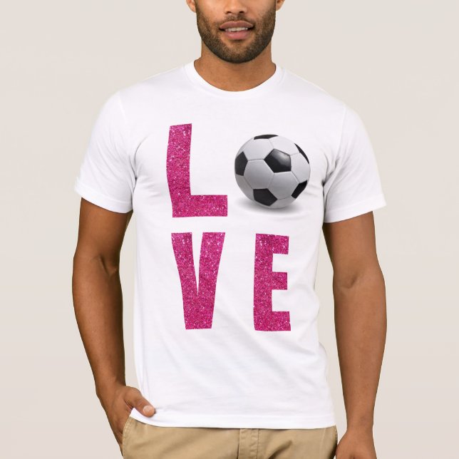Camiseta Love Soccer (Frente)
