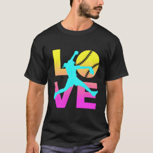 Camiseta Love Softball N