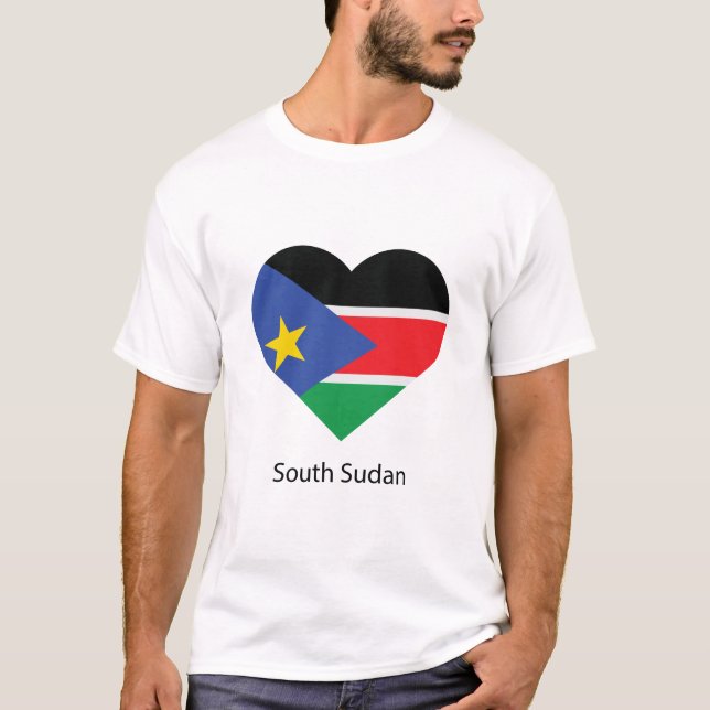 Camiseta Love South Sudan (Frente)