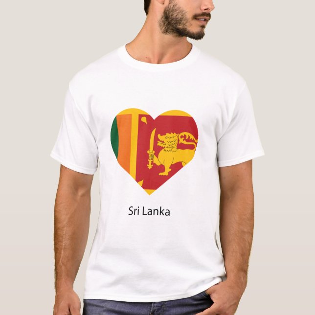 Camiseta Love Sri Lanka (Frente)