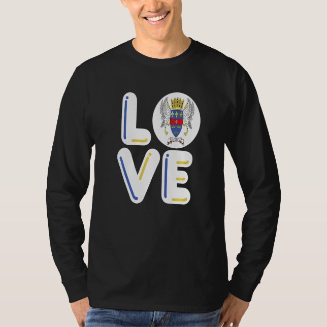 Camiseta LOVE  St Barthelemy (Frente)