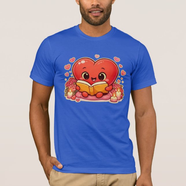 Camiseta Love Stories Begin Within the Heart (Frente)