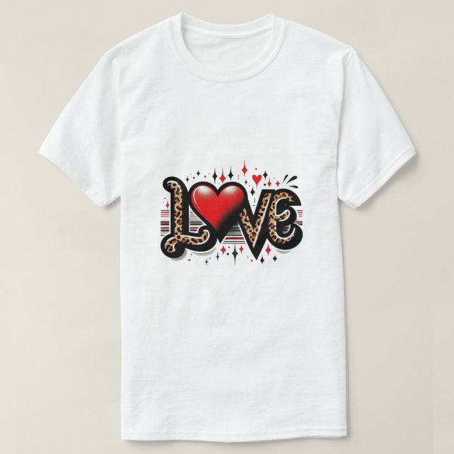 Camiseta Love style  (Frente do Design)