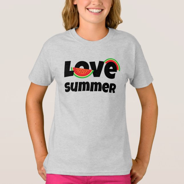 Camiseta Love Summer T-shirt (Frente)