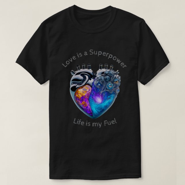 Camiseta Love Super 11 T-Shirt (Frente do Design)