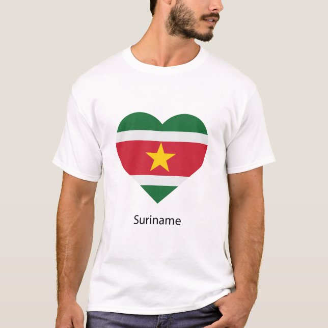 Camiseta Love Suriname (Frente)