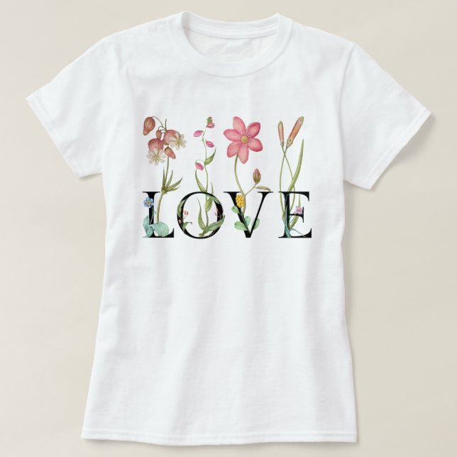 Camiseta Love T-Shirt (Frente do Design)