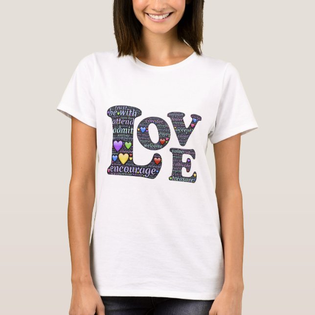 Camiseta Love T-Shirt - Amor expresso (Frente)